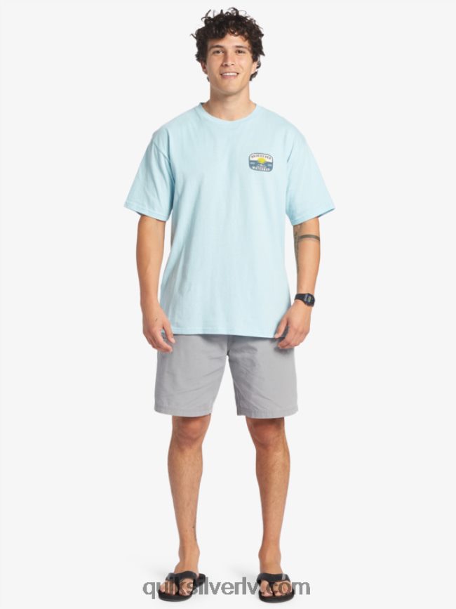 vīriešiem Quiksilver ūdensvīra lavas lampas t-krekls ūdens 88064R554