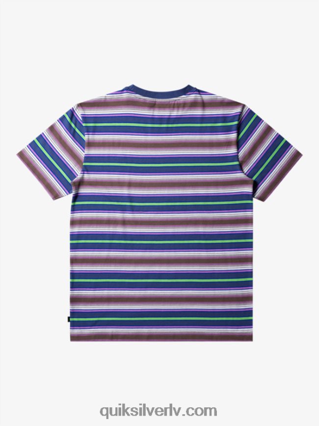 vīriešiem Quiksilver geller svītru t-krekls geller beringa svītra 88064R632