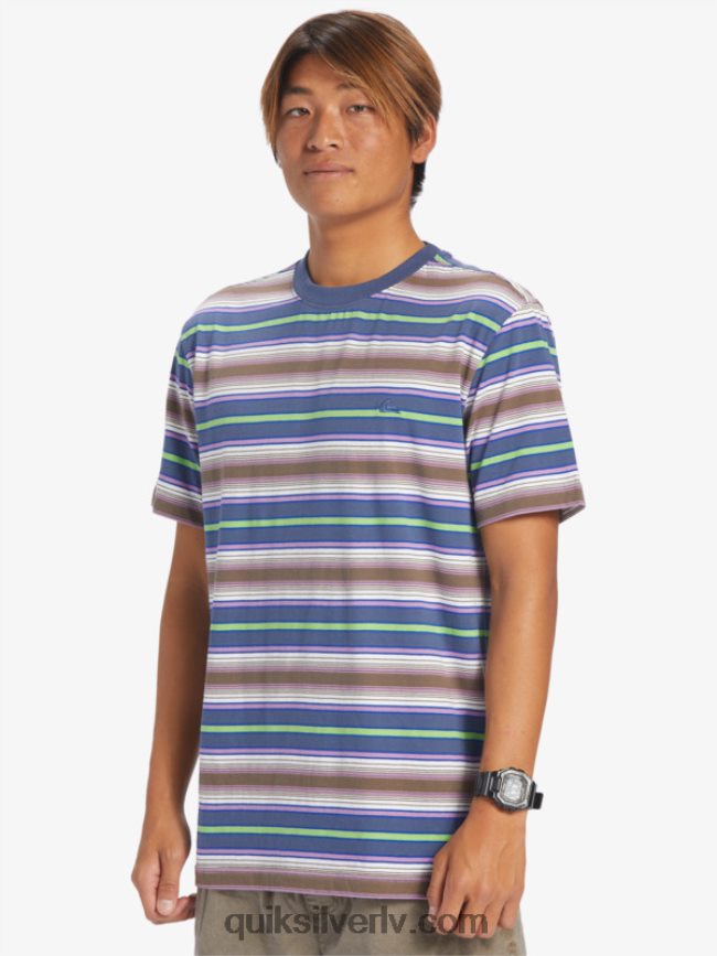 vīriešiem Quiksilver geller svītru t-krekls geller beringa svītra 88064R632