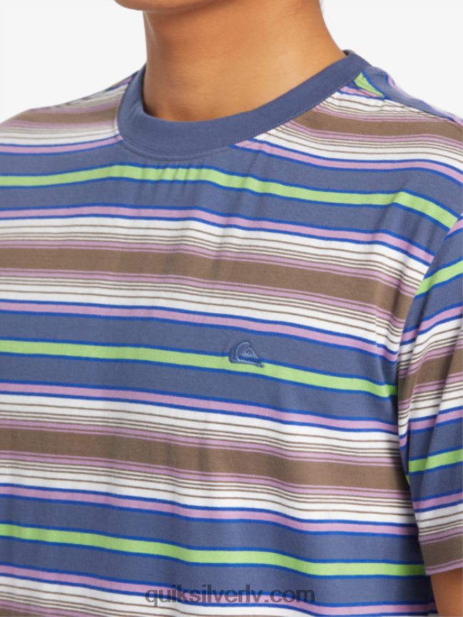 vīriešiem Quiksilver geller svītru t-krekls geller beringa svītra 88064R632