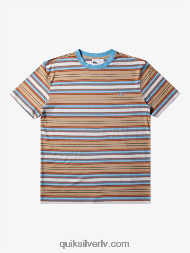 vīriešiem Quiksilver geller svītru t-krekls geller taos svītra 88064R631