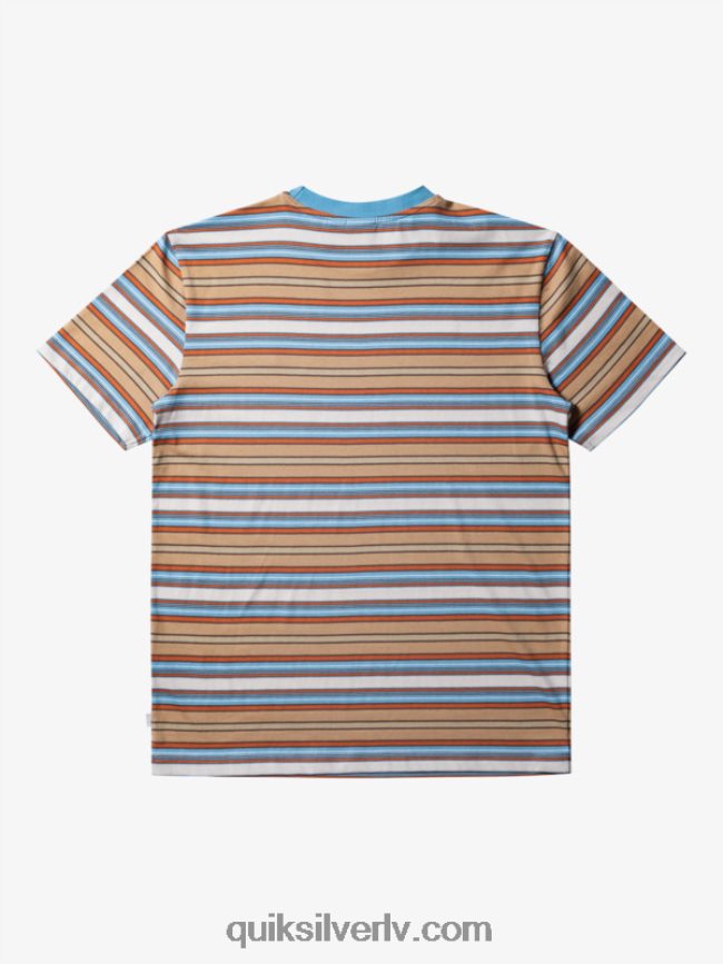 vīriešiem Quiksilver geller svītru t-krekls geller taos svītra 88064R631