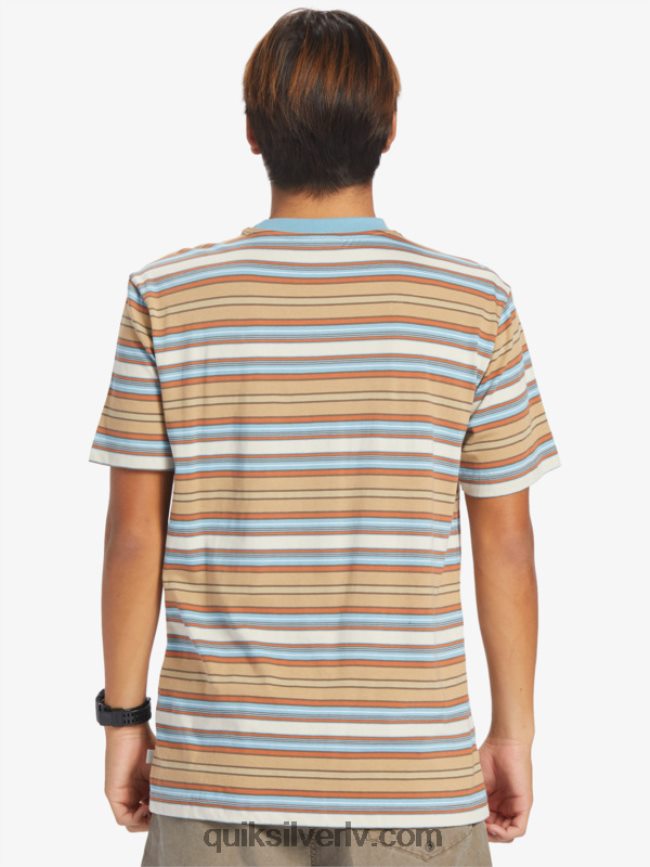vīriešiem Quiksilver geller svītru t-krekls geller taos svītra 88064R631