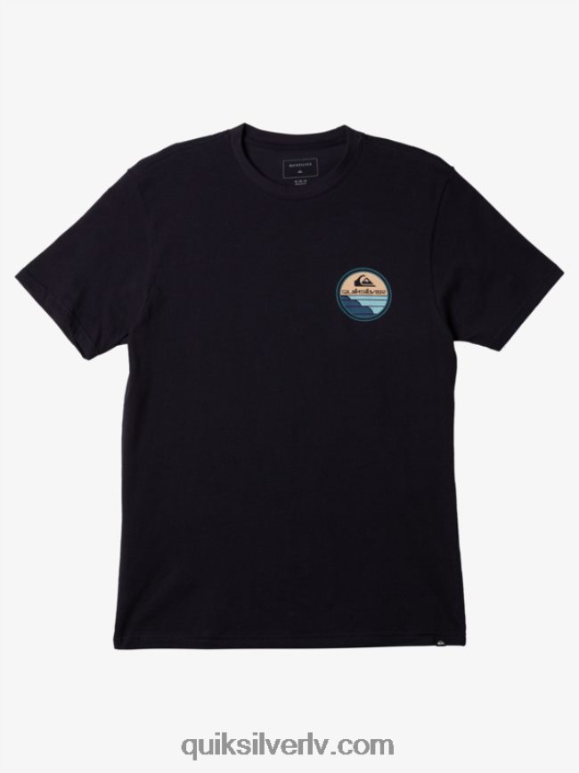vīriešiem Quiksilver gleznainā ceļojuma t-krekls jūras žakete 88064R1147