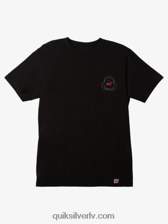 vīriešiem Quiksilver hawaii big bite t-krekls melns 88064R1421