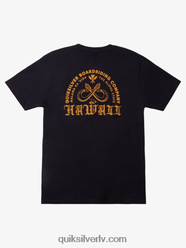 vīriešiem Quiksilver hawaii dubultā zivju āķa t-krekls jūras žakete 88064R1112
