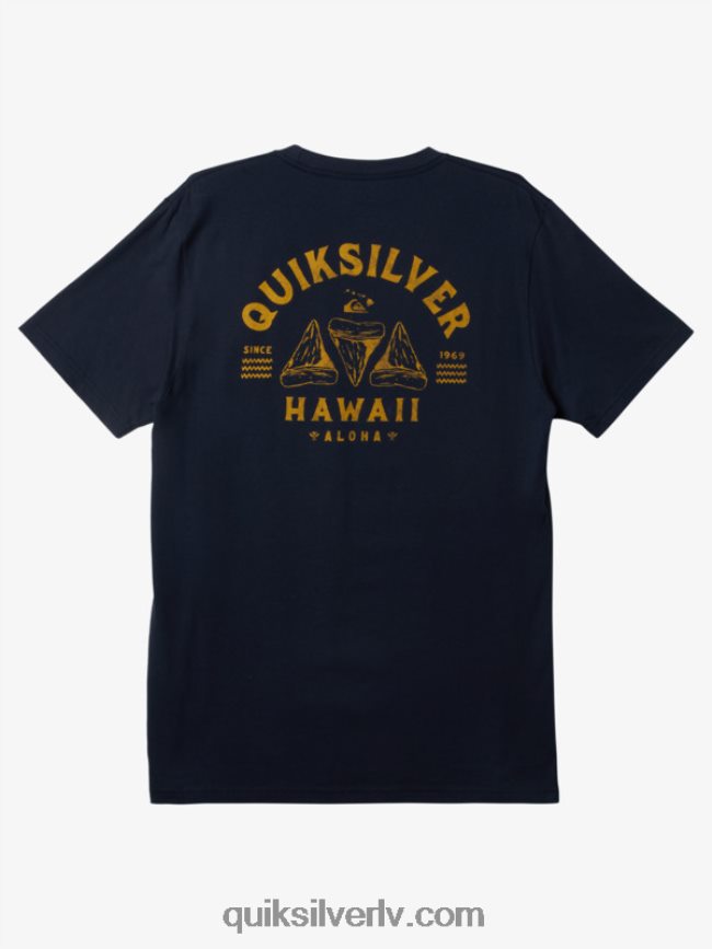 vīriešiem Quiksilver hawaii skuvekļa zobu t-krekls jūras žakete 88064R158