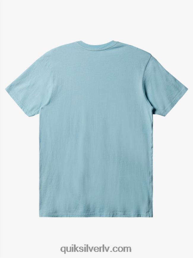 vīriešiem Quiksilver ikdienas kabatas t-krekls pludmales stikls 88064R897
