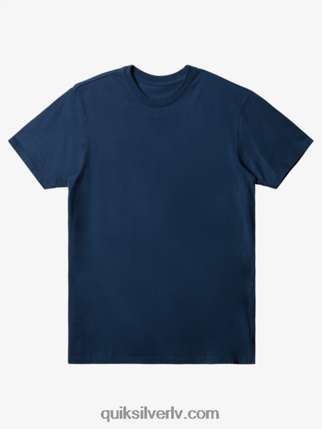 vīriešiem Quiksilver ikdienas t-krekls pusnakts flote 88064R903