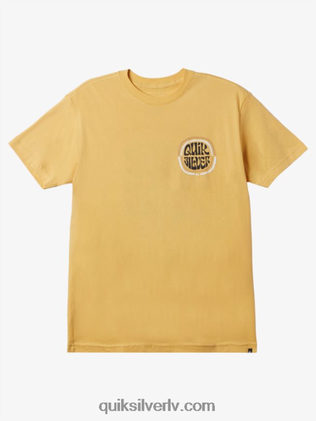 vīriešiem Quiksilver jūdzi augsts t-krekls okers 88064R1640