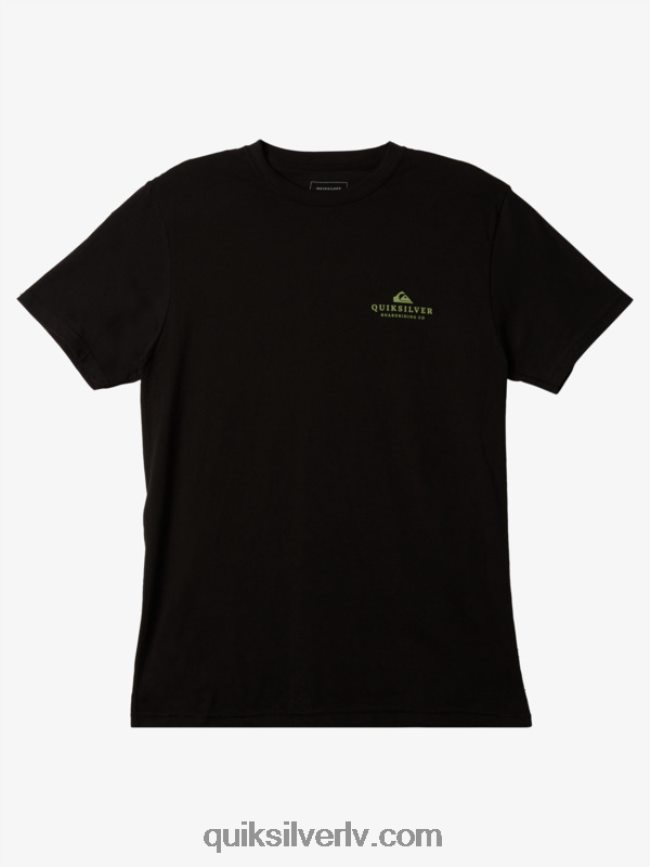 vīriešiem Quiksilver jūras palmu t-krekls melns 88064R1024