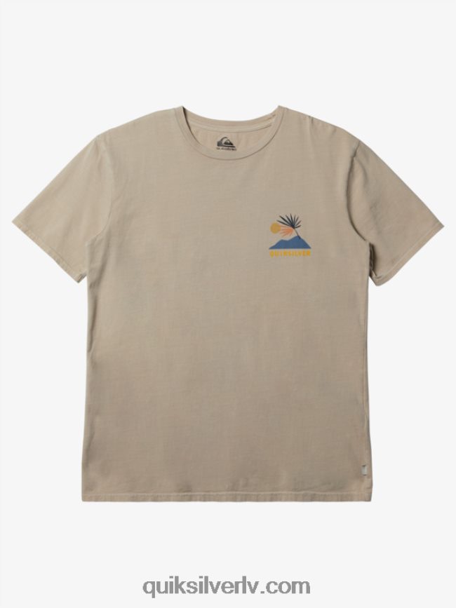 vīriešiem Quiksilver jaunas cilts t-krekls antīki balts 88064R232