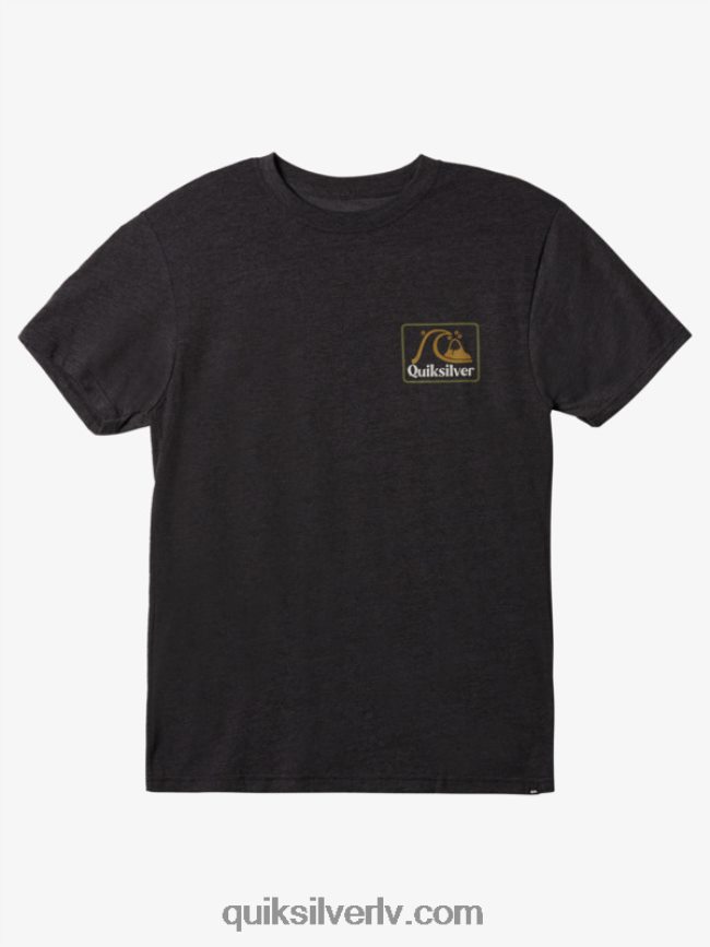 vīriešiem Quiksilver kvadrātveida biz mod t-krekls ogļu virši 88064R1189