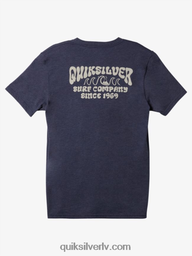 vīriešiem Quiksilver lockup mod t-krekls jūras žakete virši 88064R529
