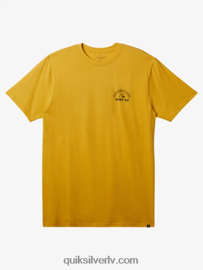 vīriešiem Quiksilver mūžīgs t-krekls dzeltenums dzeltens 88064R108