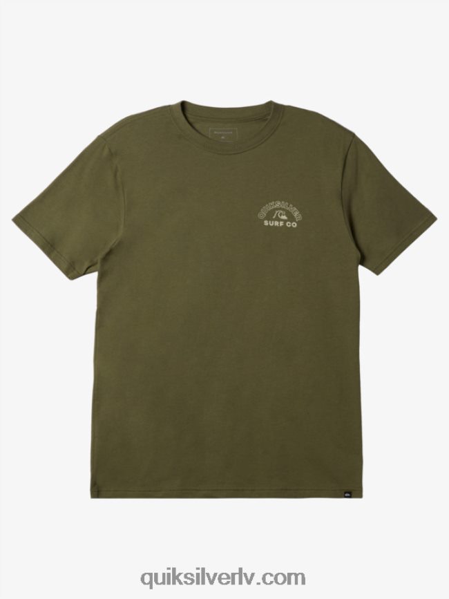 vīriešiem Quiksilver mūžīgs t-krekls Četrlapu āboliņš 88064R107