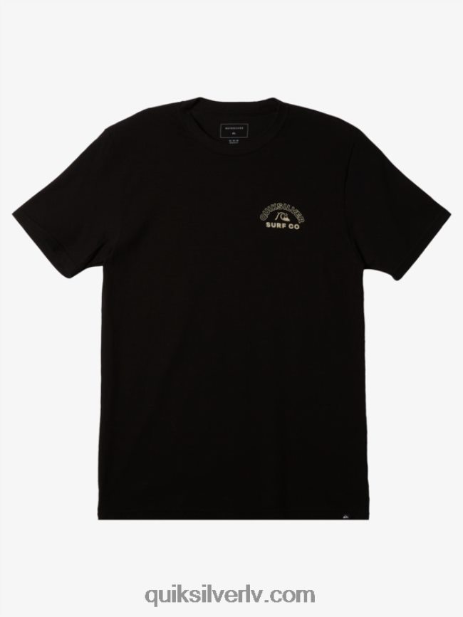 vīriešiem Quiksilver mūžīgs t-krekls melns 88064R106