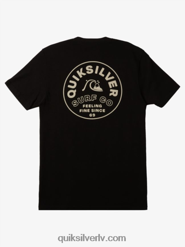 vīriešiem Quiksilver mūžīgs t-krekls melns 88064R106