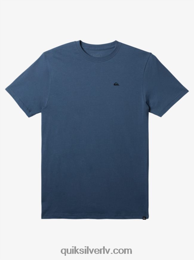 vīriešiem Quiksilver mw mini T-krekls ar logotipu jūra 88064R111