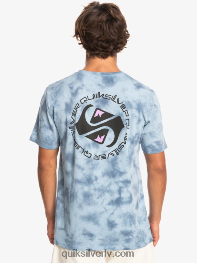 vīriešiem Quiksilver omni circle t-krekls debeszils 88064R1070