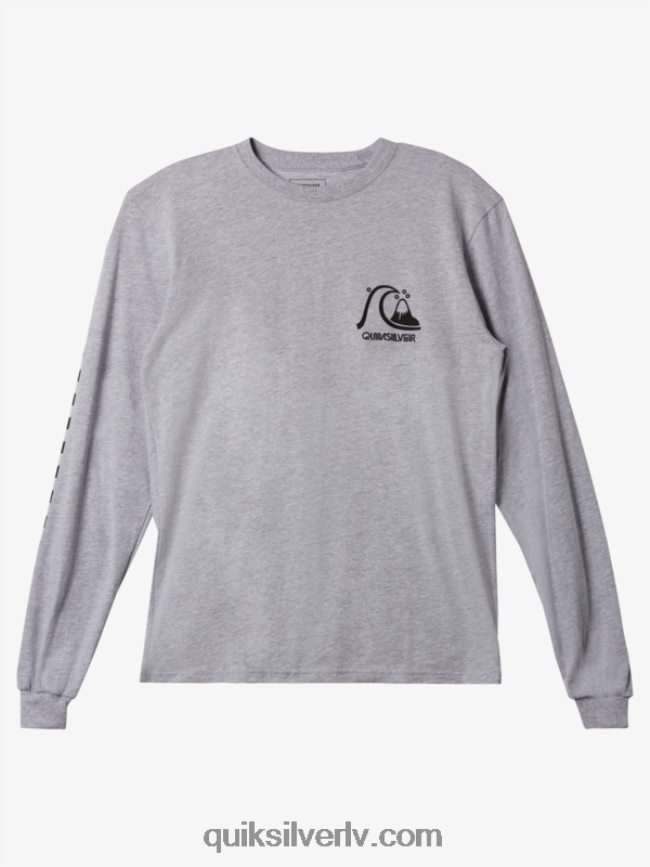 vīriešiem Quiksilver oriģinālais ls t-krekls atlētisks viršs 88064R1000