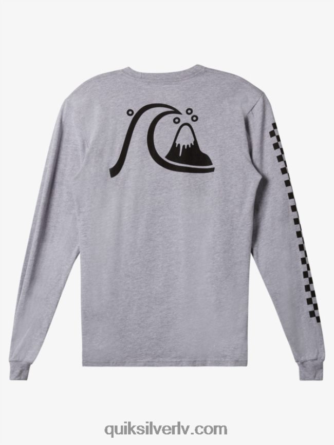 vīriešiem Quiksilver oriģinālais ls t-krekls atlētisks viršs 88064R1000