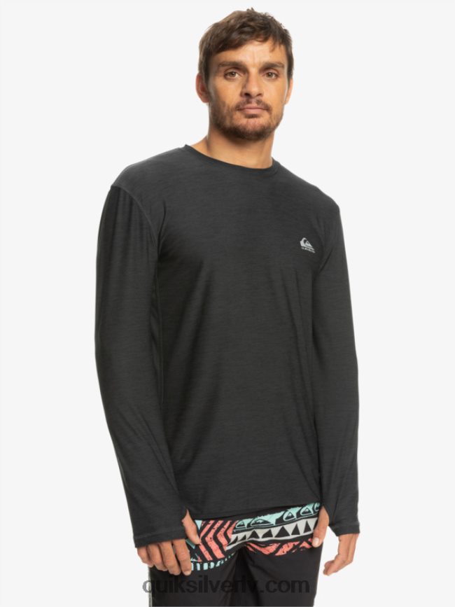 vīriešiem Quiksilver piekrastes skrējēja t-krekls ar garām piedurknēm fantoma virši 88064R1348