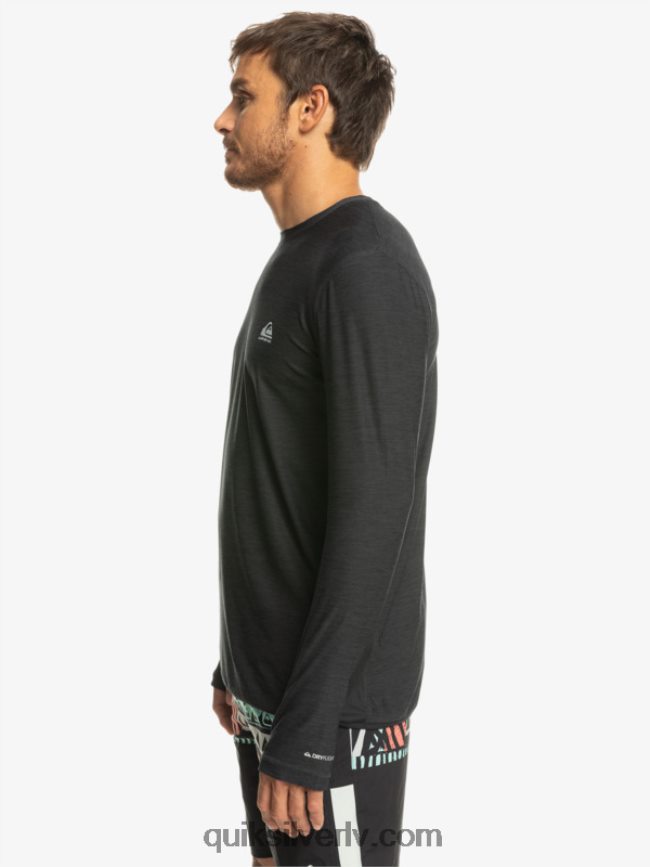 vīriešiem Quiksilver piekrastes skrējēja t-krekls ar garām piedurknēm fantoma virši 88064R1348