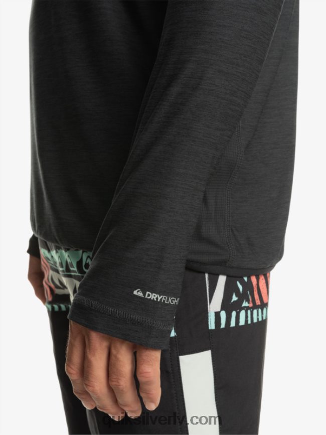 vīriešiem Quiksilver piekrastes skrējēja t-krekls ar garām piedurknēm fantoma virši 88064R1348