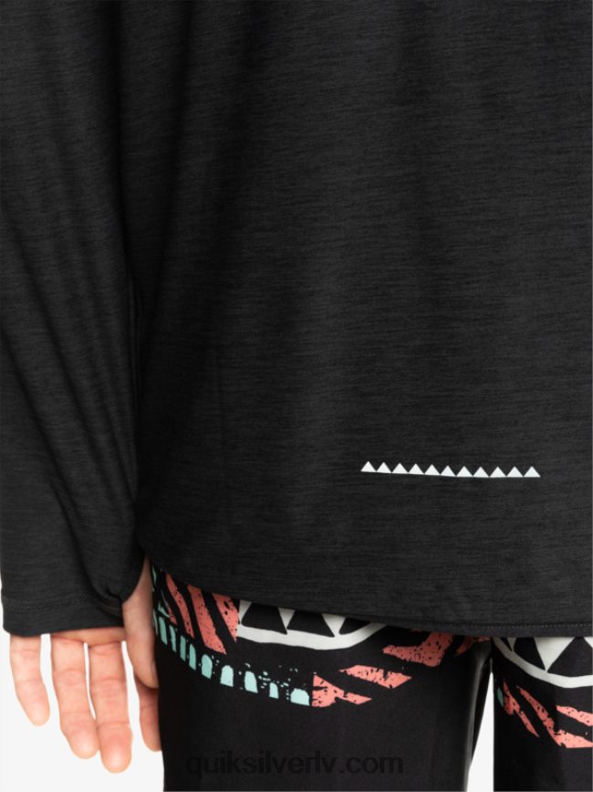 vīriešiem Quiksilver piekrastes skrējēja t-krekls ar garām piedurknēm fantoma virši 88064R1348