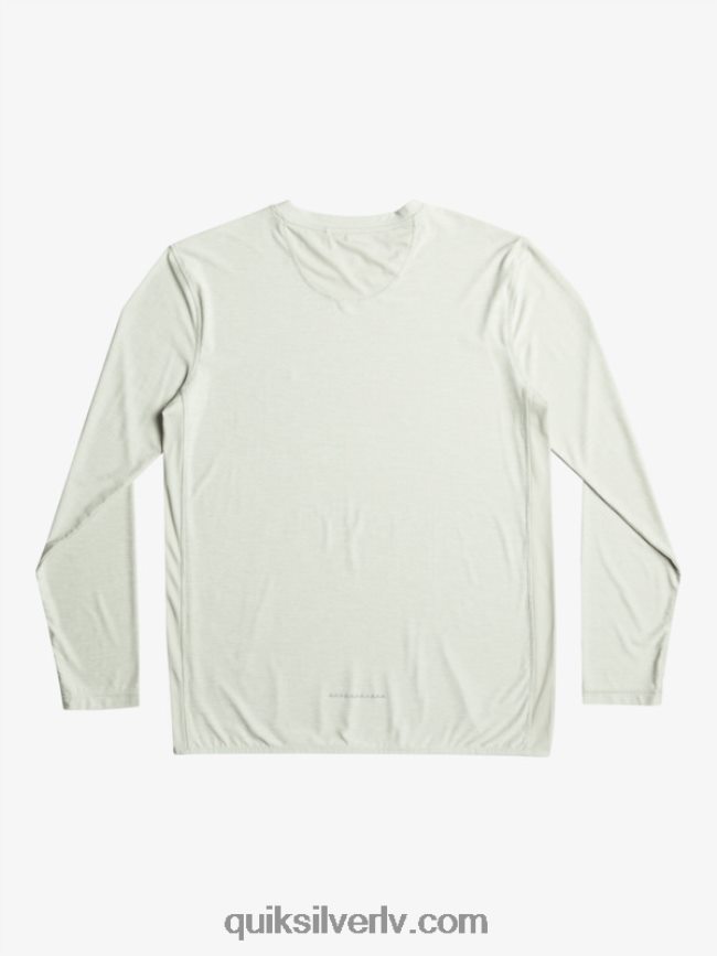 vīriešiem Quiksilver piekrastes skrējēja t-krekls ar garām piedurknēm pelēki violets virši 88064R1347
