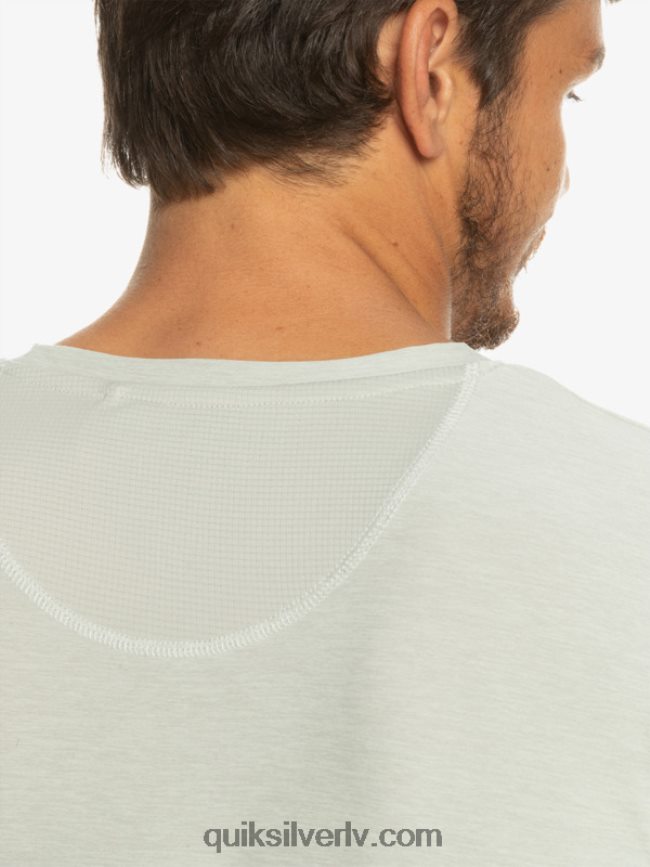 vīriešiem Quiksilver piekrastes skrējēja t-krekls ar garām piedurknēm pelēki violets virši 88064R1347
