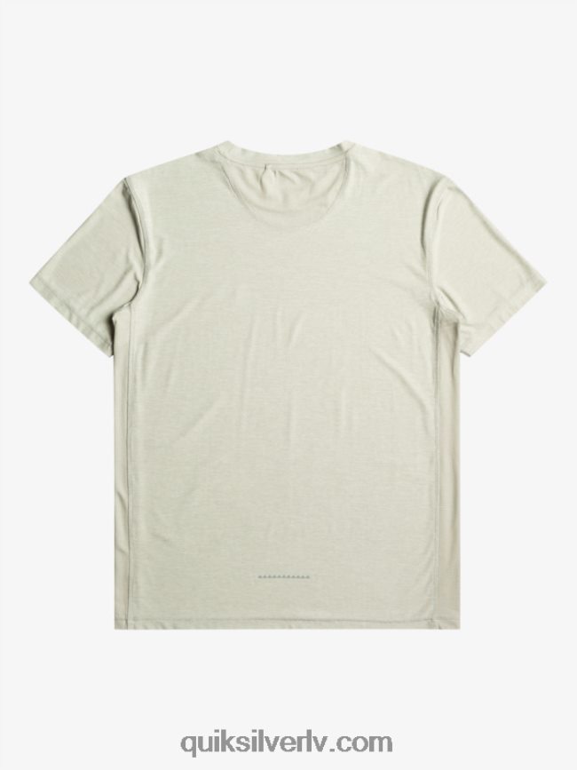 vīriešiem Quiksilver piekrastes skrējēja t-krekls pelēki violets virši 88064R1329