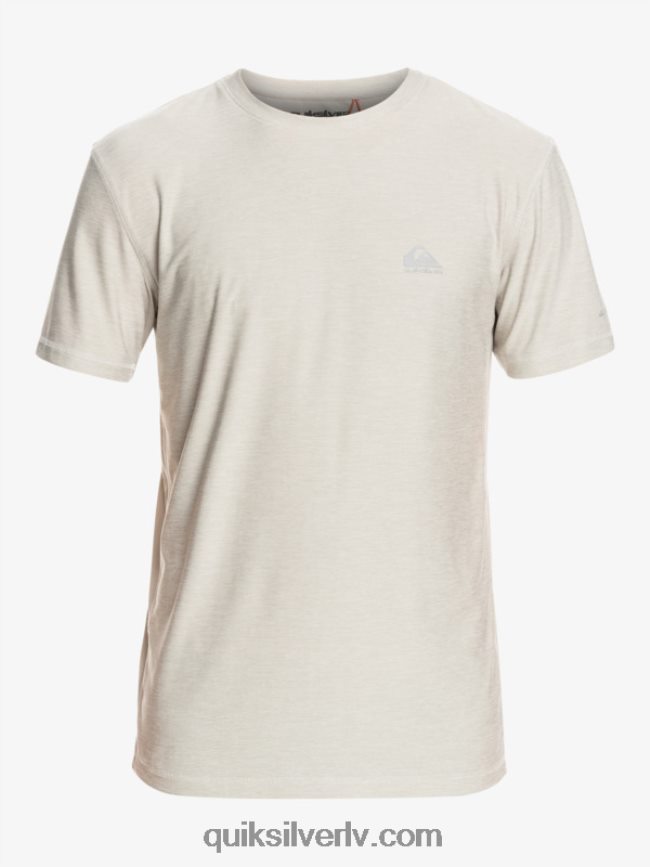 vīriešiem Quiksilver piekrastes skrējēja t-krekls pelēki violets virši 88064R1329
