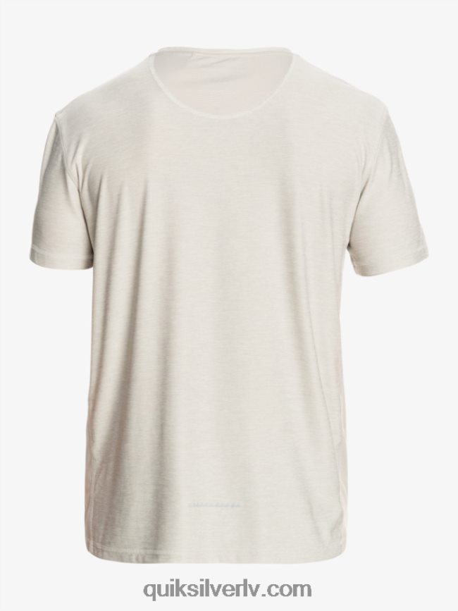 vīriešiem Quiksilver piekrastes skrējēja t-krekls pelēki violets virši 88064R1329