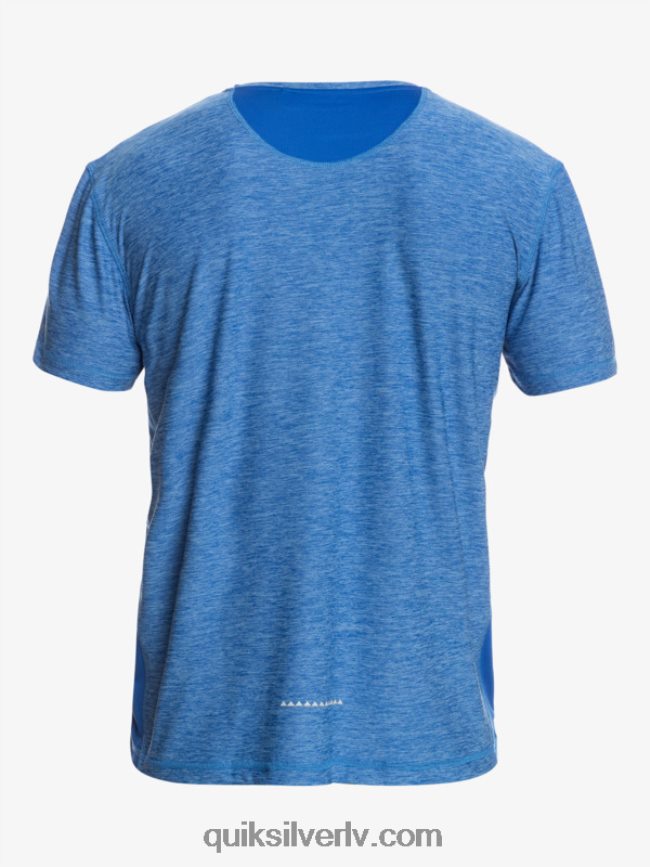 vīriešiem Quiksilver piekrastes skrējēja t-krekls snorkel zils 88064R1331