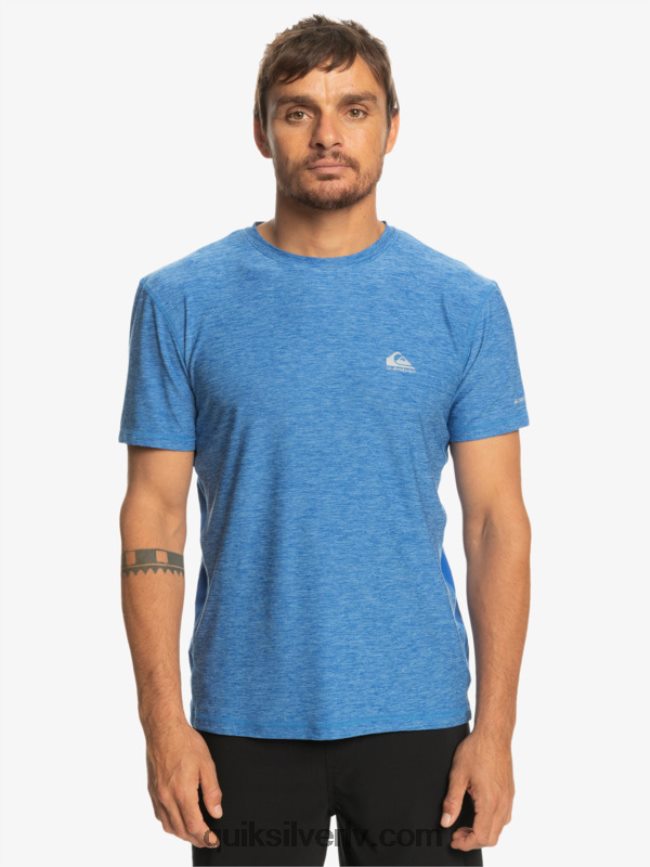 vīriešiem Quiksilver piekrastes skrējēja t-krekls snorkel zils 88064R1331