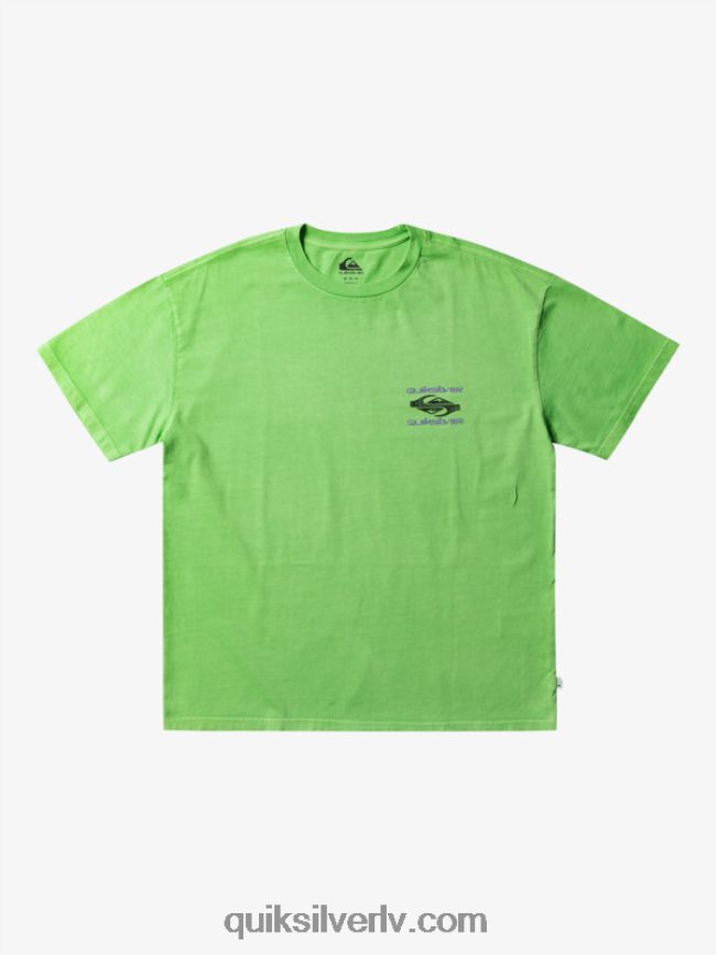 vīriešiem Quiksilver power trip t-krekls panama 88064R758