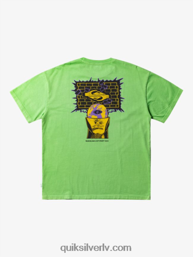 vīriešiem Quiksilver power trip t-krekls panama 88064R758