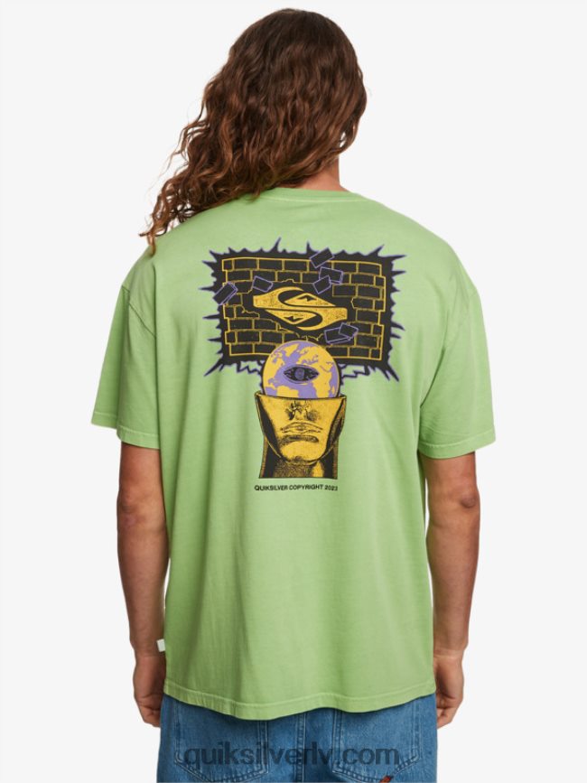 vīriešiem Quiksilver power trip t-krekls panama 88064R758