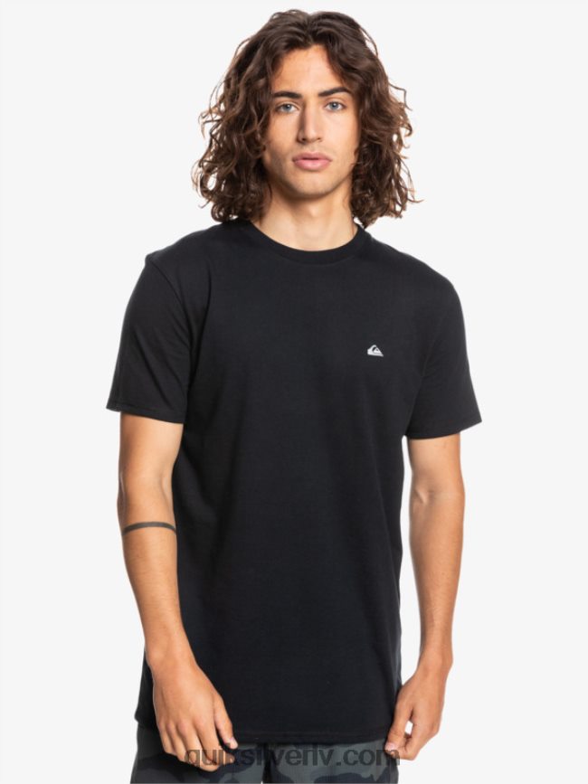 vīriešiem Quiksilver proforma t-krekls melns 88064R1569
