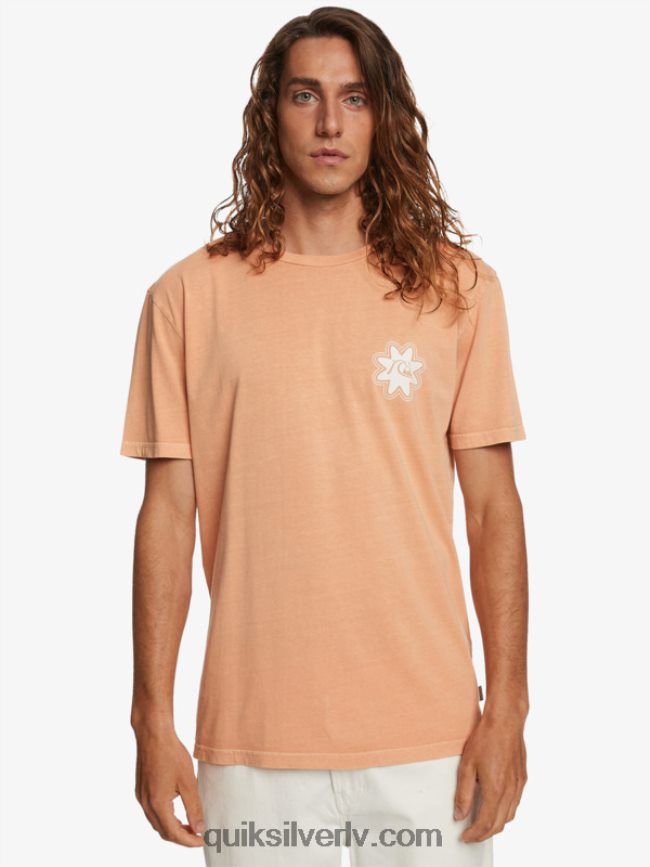 vīriešiem Quiksilver psihisks t-krekls vara iedegums 88064R754