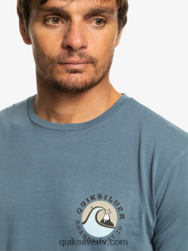 vīriešiem Quiksilver qs burbuļzīmoga t-krekls jūra 88064R1158