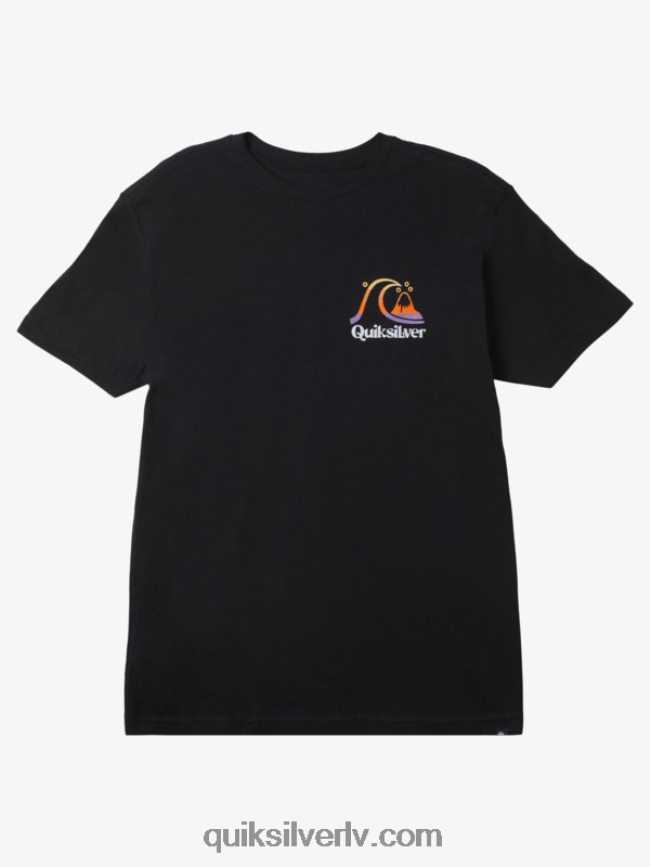 vīriešiem Quiksilver salas laika t-krekls melns 88064R1627