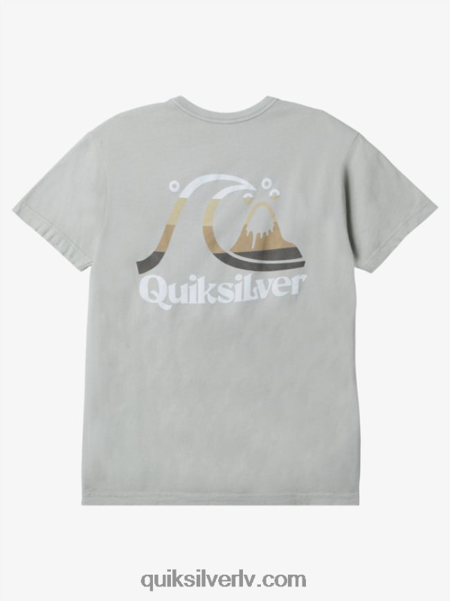 vīriešiem Quiksilver salas laika t-krekls tuksneša salvija 88064R1628