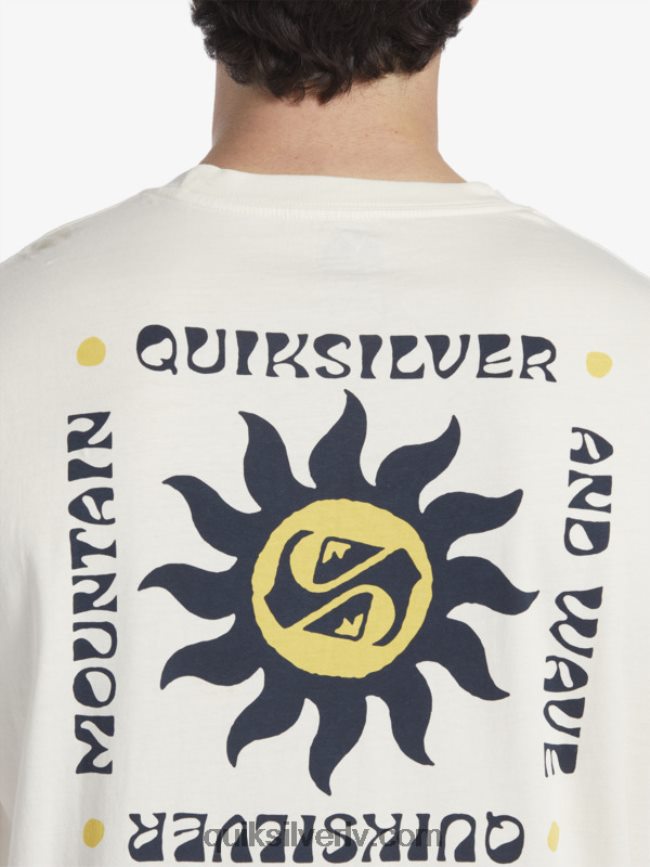 vīriešiem Quiksilver saulrieta rituālu t-krekls bērzs 88064R391