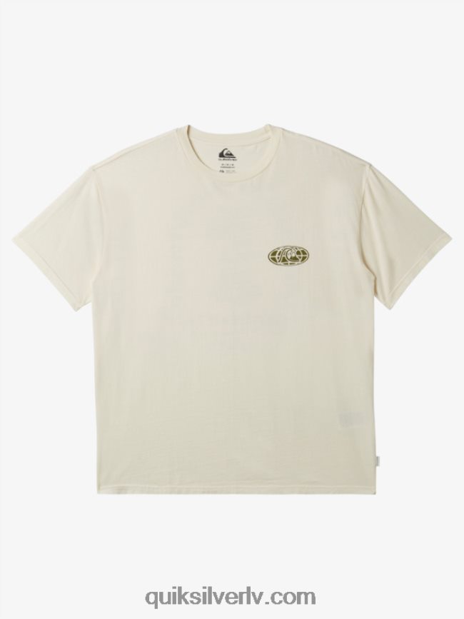 vīriešiem Quiksilver skaidra prāta t-krekls bērzs 88064R741
