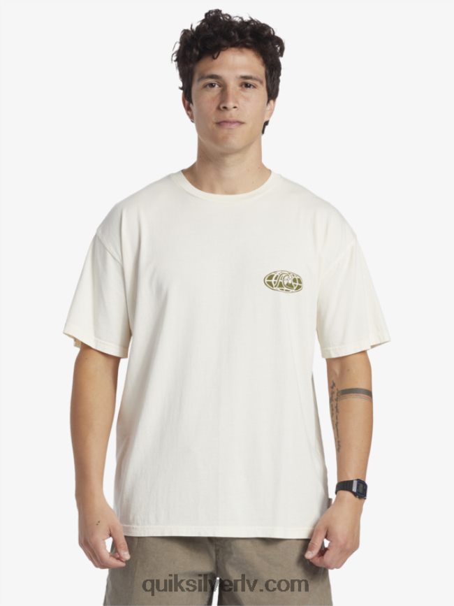 vīriešiem Quiksilver skaidra prāta t-krekls bērzs 88064R741