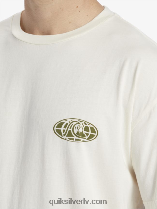 vīriešiem Quiksilver skaidra prāta t-krekls bērzs 88064R741