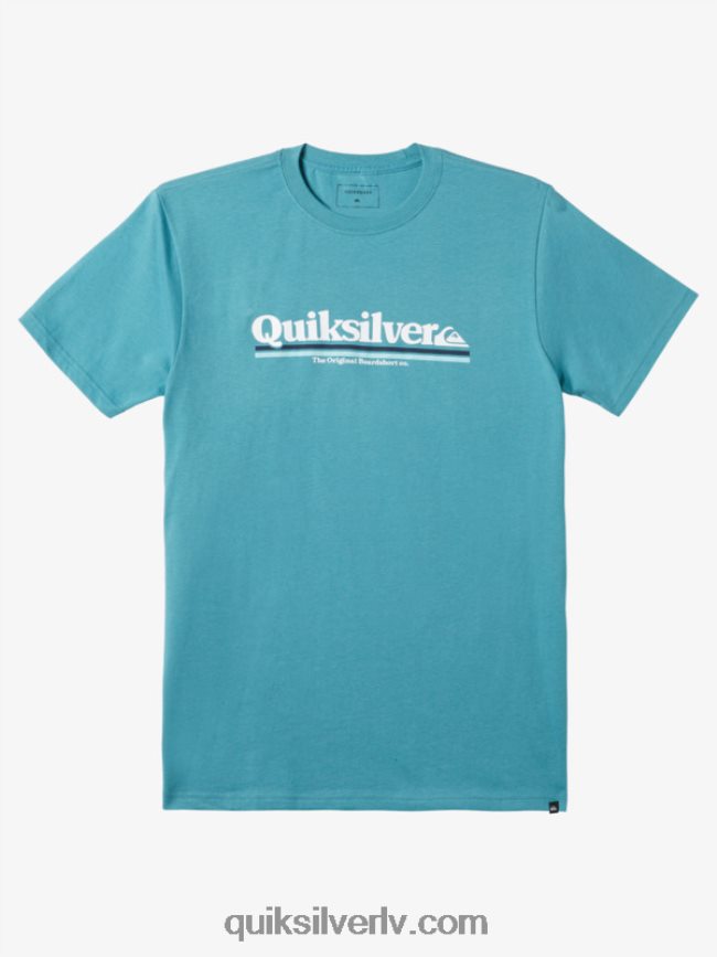 vīriešiem Quiksilver starp līnijām t-krekls Bretaņas zilā 88064R980